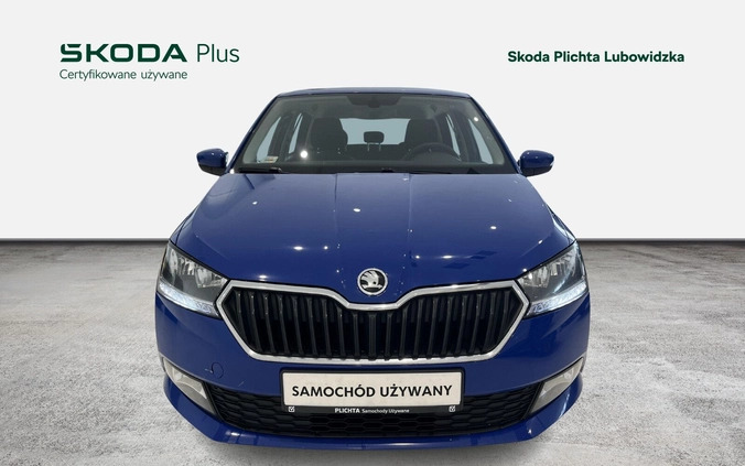 Skoda Fabia cena 53900 przebieg: 45639, rok produkcji 2021 z Kożuchów małe 211